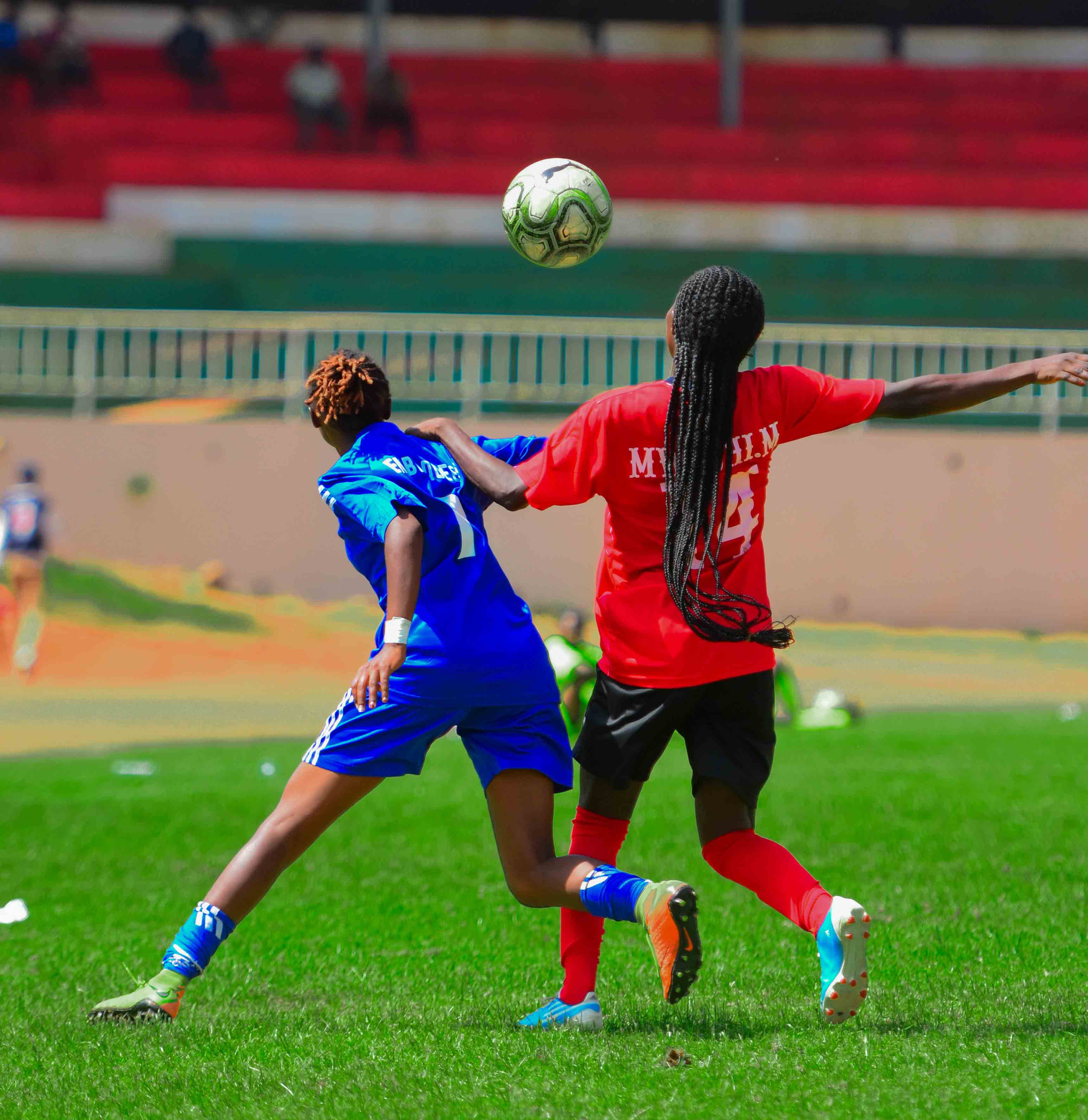 Athlete focus and determination close-up